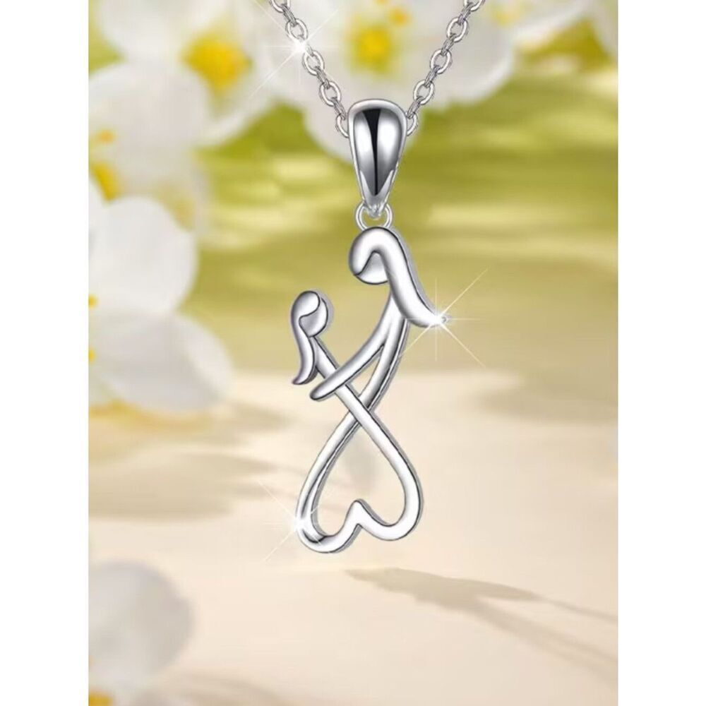 Necklace Celebrating the Bond Between Mothers & Daughters Modern Minimalist